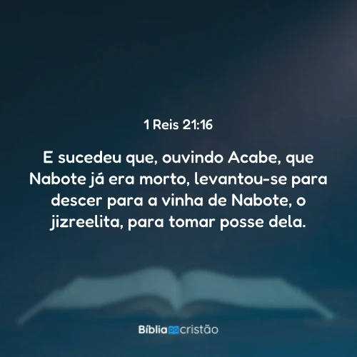 1 Reis 21:16