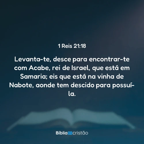 1 Reis 21:18