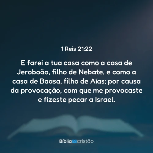 1 Reis 21:22