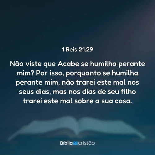 1 Reis 21:29