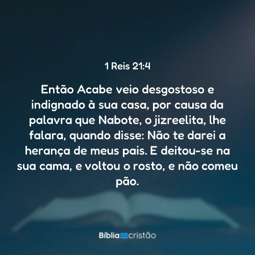 1 Reis 21:4