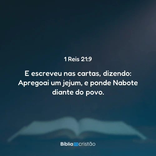 1 Reis 21:9