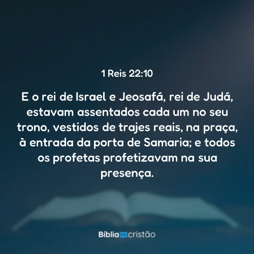 1 Reis 22:10