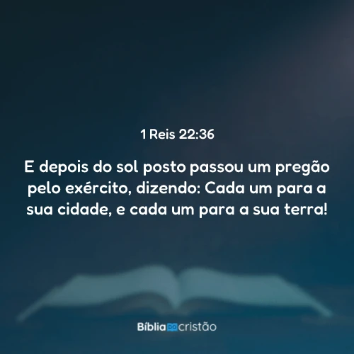 1 Reis 22:36
