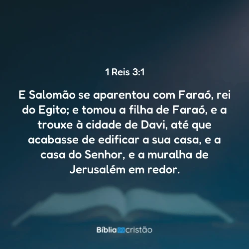 1 Reis 3:1
