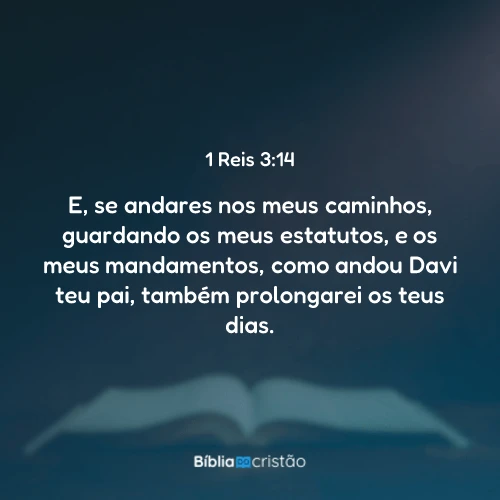 1 Reis 3:14