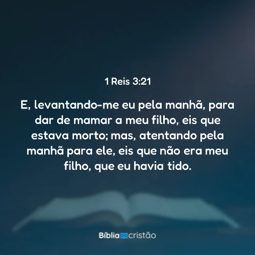 1 Reis 3:21