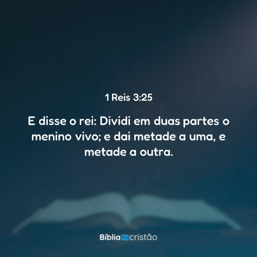 1 Reis 3:25