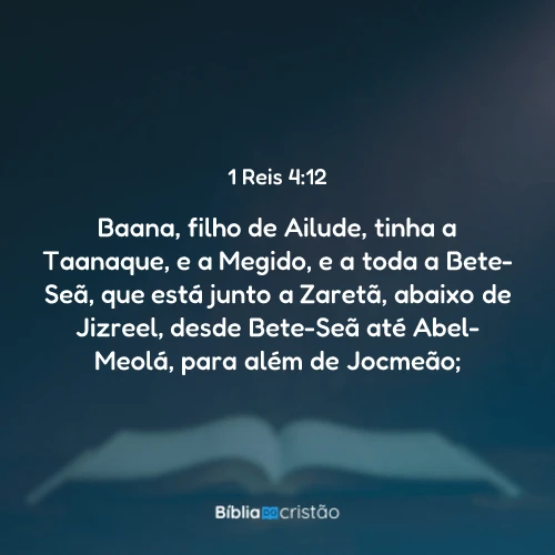 1 Reis 4:12