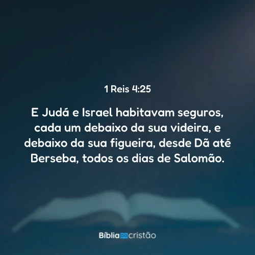 1 Reis 4:25