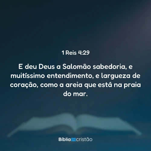 1 Reis 4:29