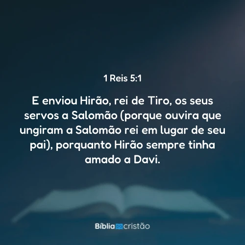 1 Reis 5:1