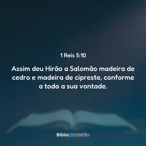 1 Reis 5:10