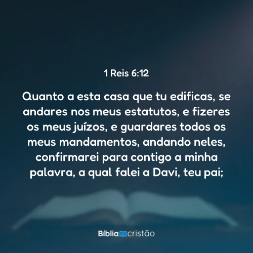 1 Reis 6:12