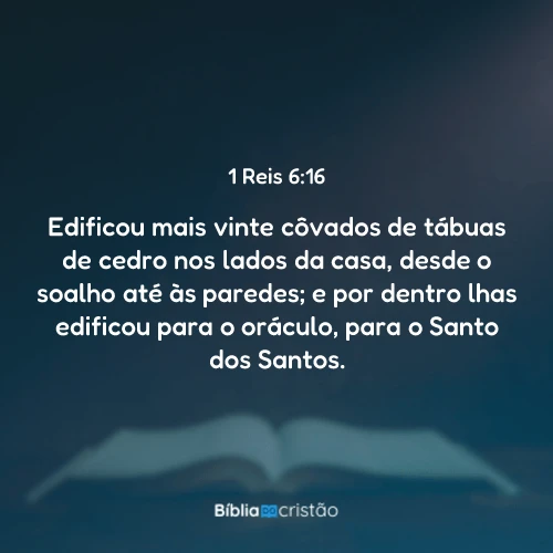 1 Reis 6:16