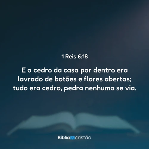 1 Reis 6:18