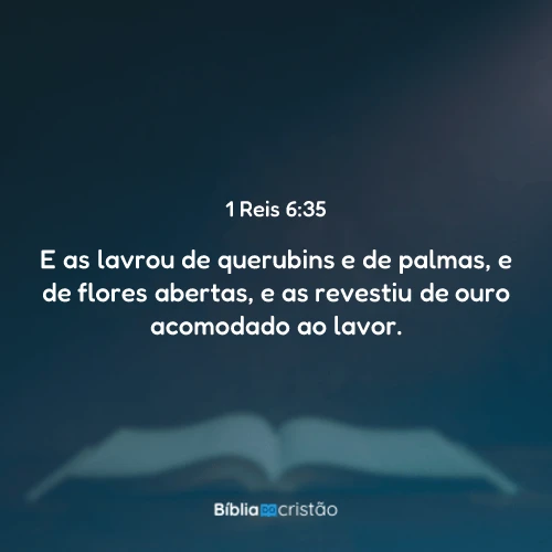 1 Reis 6:35
