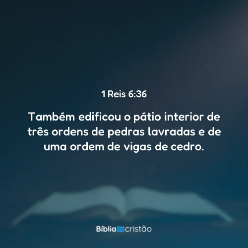 1 Reis 6:36