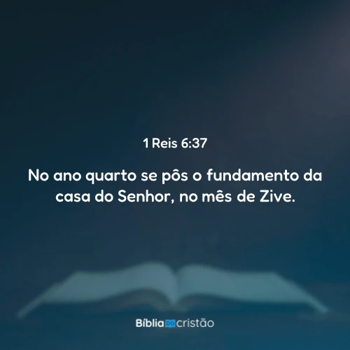 1 Reis 6:37