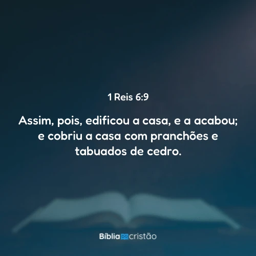 1 Reis 6:9