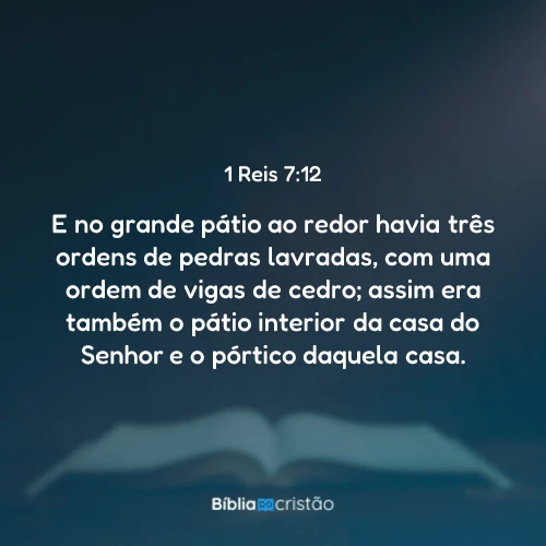 1 Reis 7:12