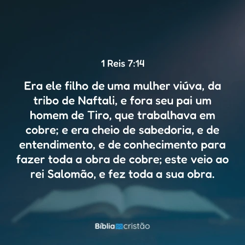 1 Reis 7:14