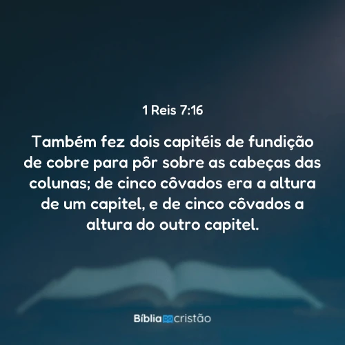 1 Reis 7:16