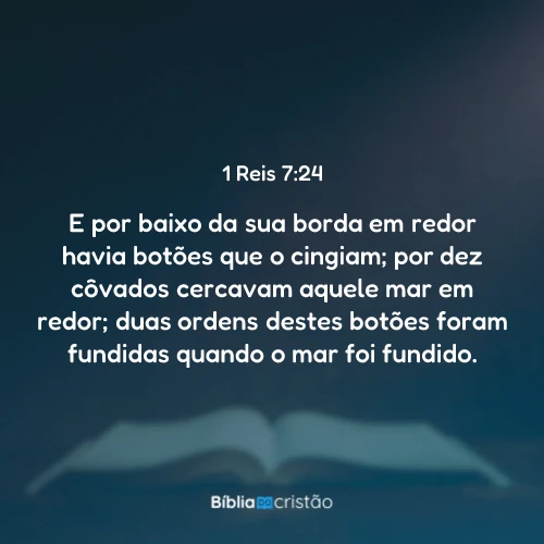 1 Reis 7:24