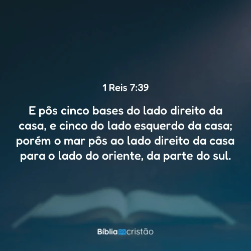 1 Reis 7:39