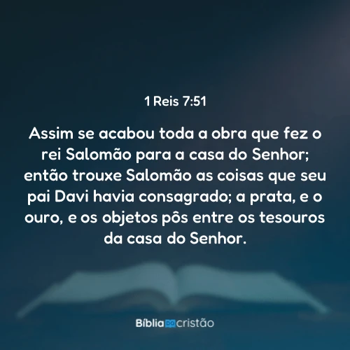 1 Reis 7:51