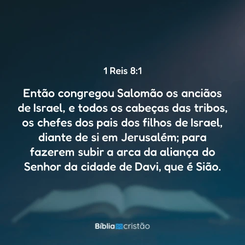 1 Reis 8:1