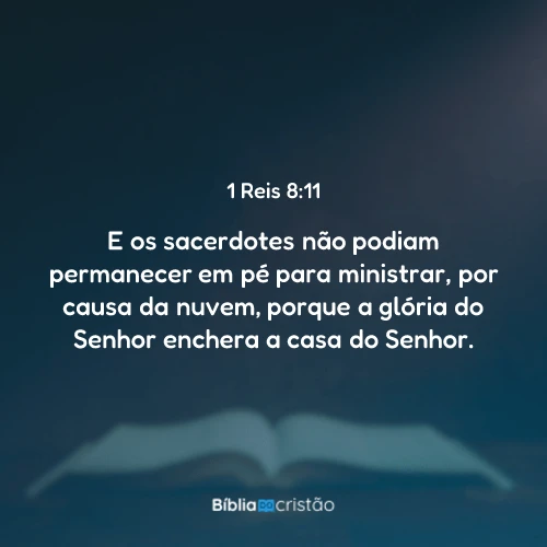 1 Reis 8:11
