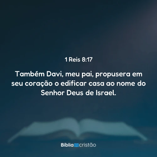 1 Reis 8:17