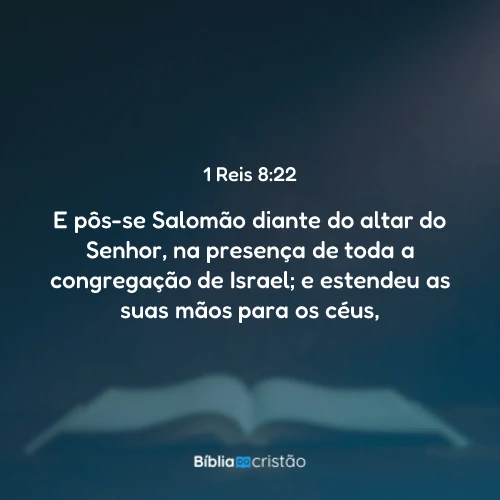 1 Reis 8:22