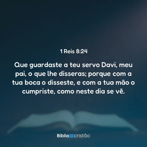 1 Reis 8:24