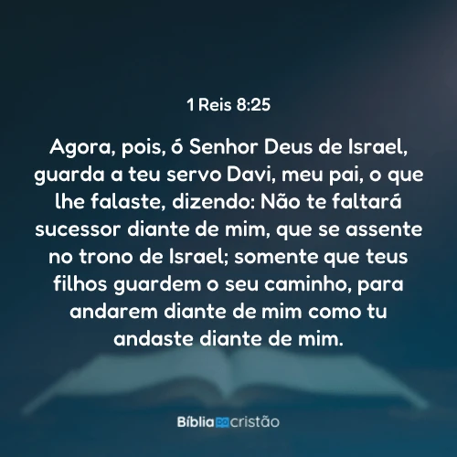 1 Reis 8:25
