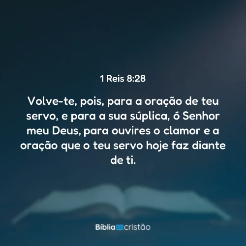 1 Reis 8:28