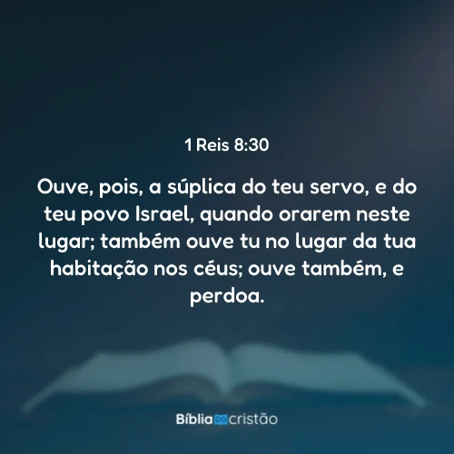1 Reis 8:30