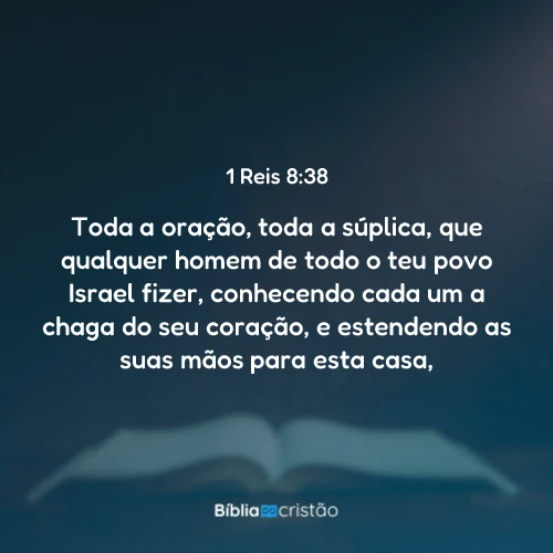 1 Reis 8:38