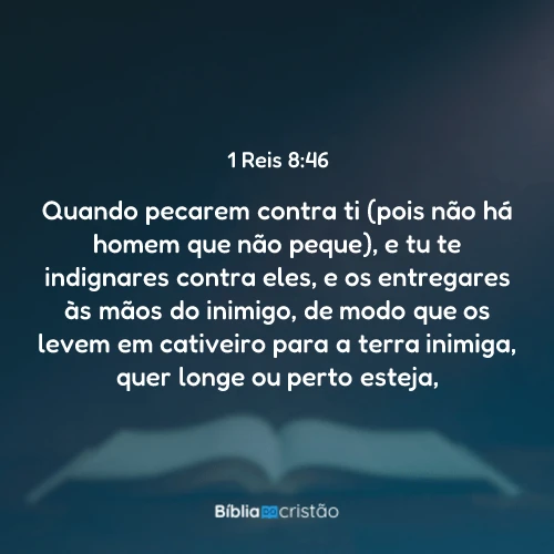 1 Reis 8:46