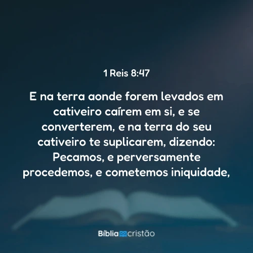 1 Reis 8:47