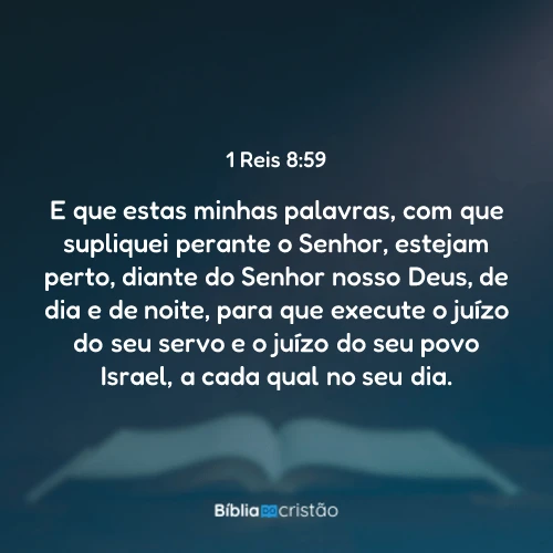 1 Reis 8:59