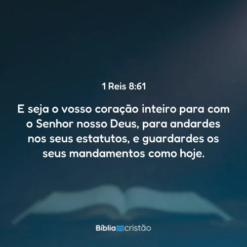 1 Reis 8:61