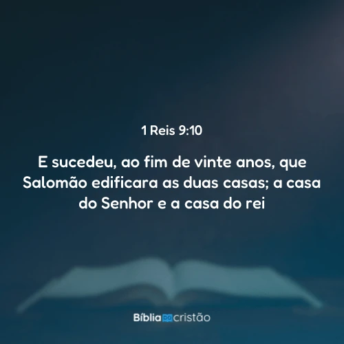 1 Reis 9:10