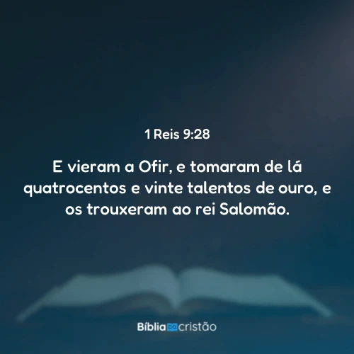 1 Reis 9:28