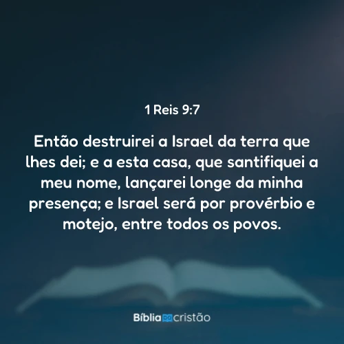 1 Reis 9:7