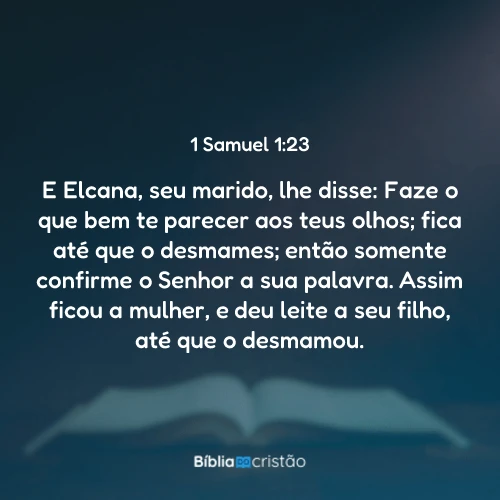 1 Samuel 1:23