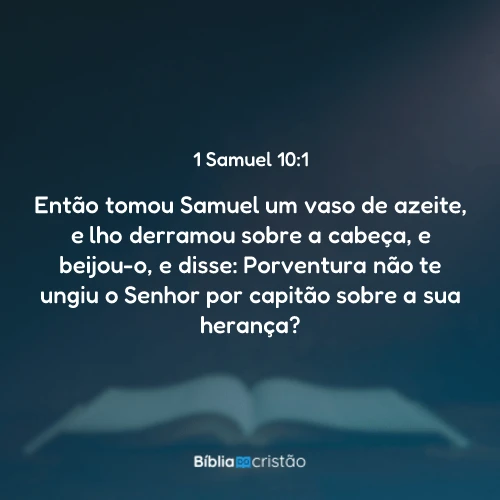 1 Samuel 10:1
