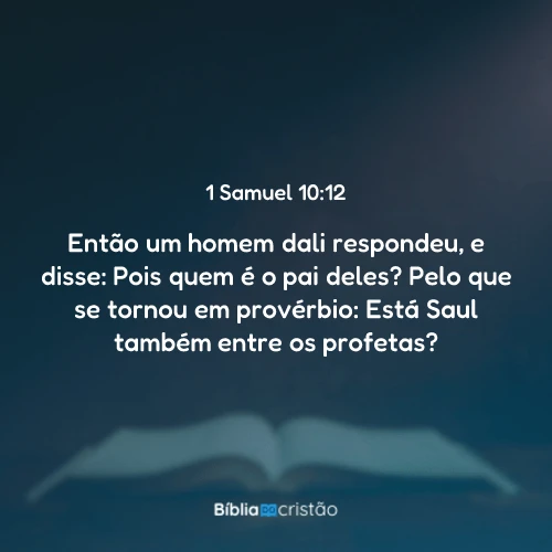 1 Samuel 10:12