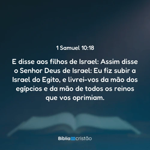 1 Samuel 10:18
